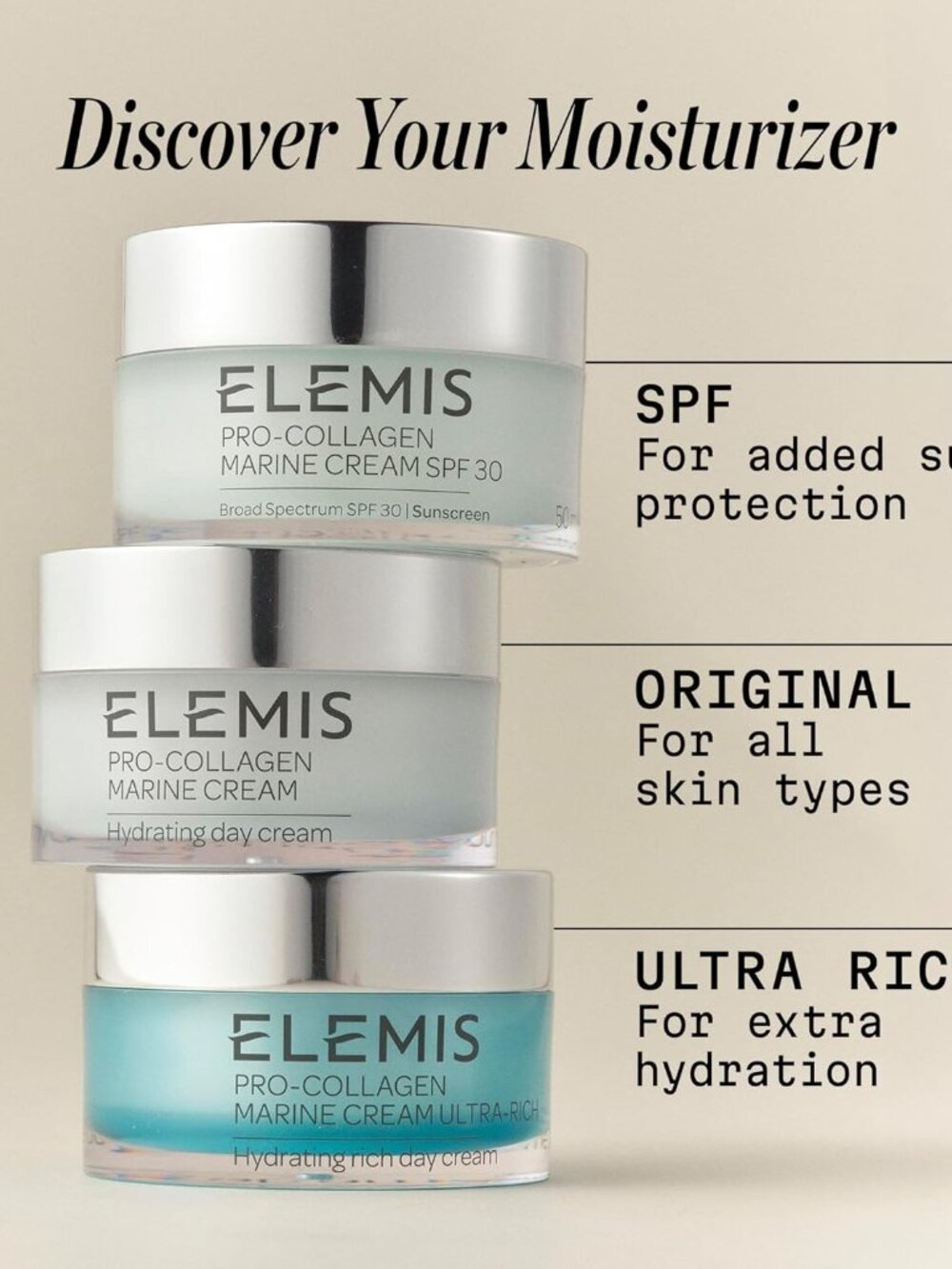 Elemis Pro-Collagen Marine Cream SPF 30 Anti-Wrinkle Moisturizer 1oz 30ml New - Picture 6 of 6